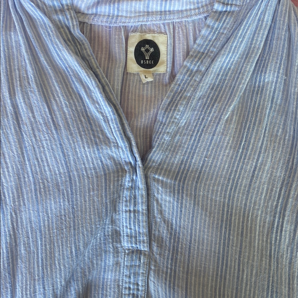 Bsbee Golden Dress in Belton stripe Size L